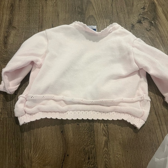 Carriage Boutique Light Pink Baby Cardigan - Picture 5 of 8